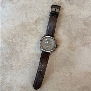 Leather band Fossil watch